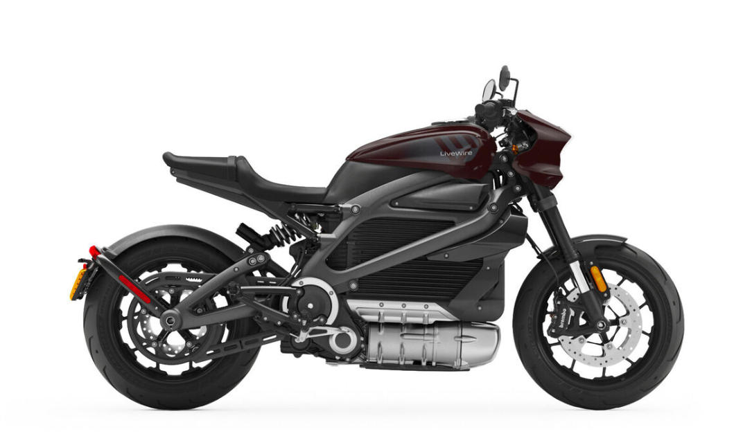 Livewire Electric Motorcycle in Nebula Red